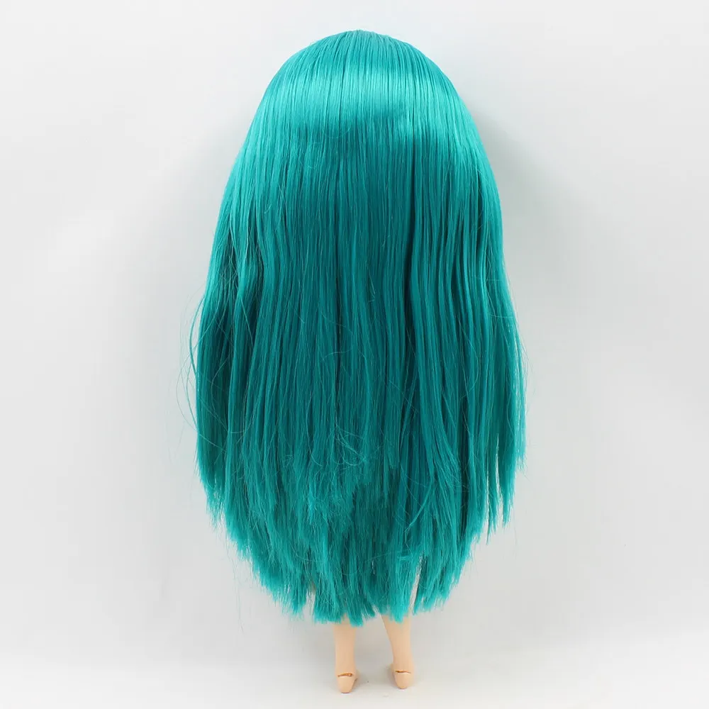 RBL Scalp 1/6 Blyth кукольные парики, в том числе жесткий эндоконский купол коричневый с взрыва/без челки бахрома мягкие прямые волосы Серия 2 - Цвет: BL1465