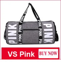 Pink/gray/black Women Men Gym Bag Fitness Shoulder Gird Strip Travel Bag Outdoor Yoga Bag With Shoes Storage Sac De Sport