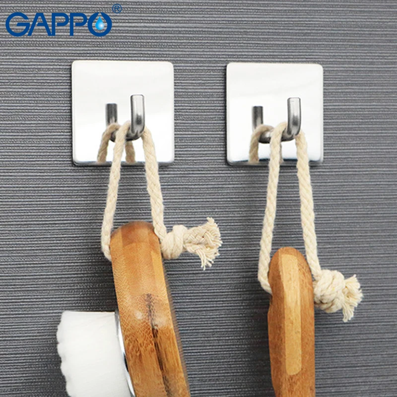 GAPPO 1 шт. крючки для халатов настенный держатель полотенец вешалка подвесного
