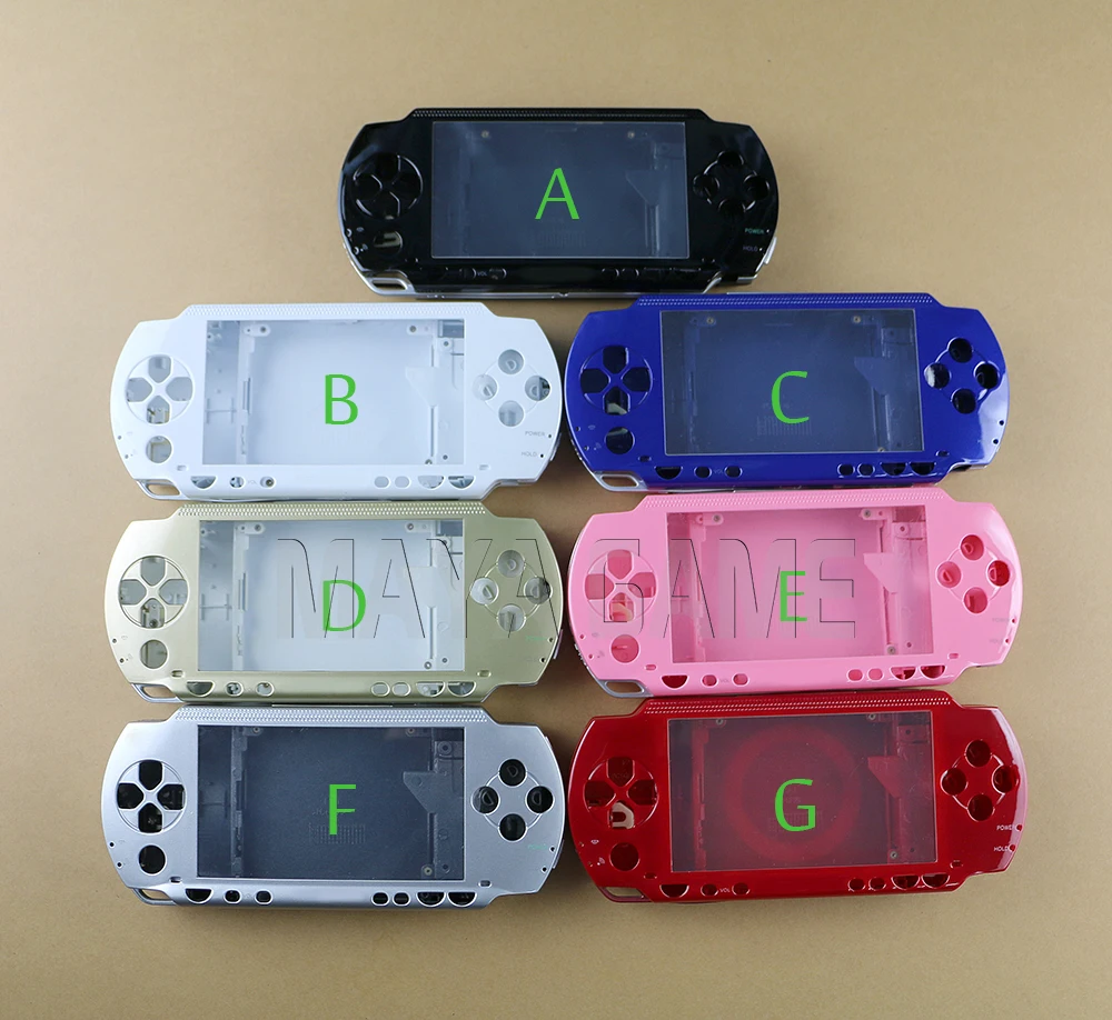 5 компл./лот полный набор корпус сменная Крышка для Оборудование psp 1000 PSP чехол