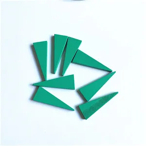 peacock green Новое поступление! 40x14 мм 200 шт./лот экологическая краска длинная треугольная деревянная подвеска для изготовления ювелирных изделий DIY(дизайн как показано на рисунке - Цвет: peacock green