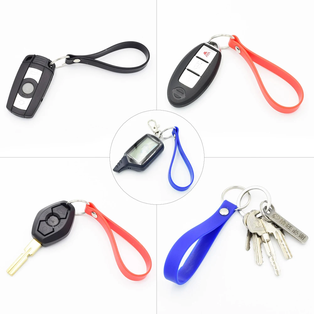 2 шт./лот силиконовый брелок резиновый авто для Dacia Duster Logan Sandero Lodgy Car Remote|Кольца