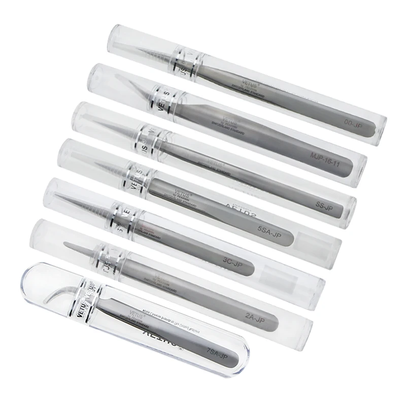 

VETUS High-Precision Stainless Steel Tweezer Non-Magnetic Super Hard Tweezer For Mobile Phone Tablet PC Repair Tools