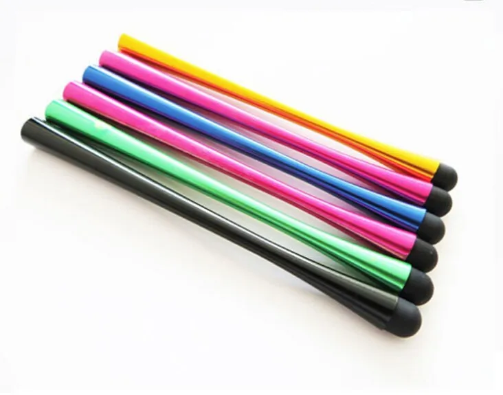 

Top qualtity Capacitive Screen Stylus Touch pen For iPhone/iPad/Samsung/ Tablets PC Metal Stylus Touch Screen Pen 500 pcs