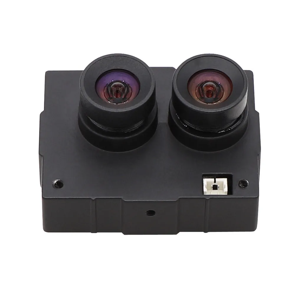 

Face Recognition Synchronization 2MP HD 1080P Stereo Webcam UVC Plug Play Driverless Dual Lens USB Camera with Mini Case