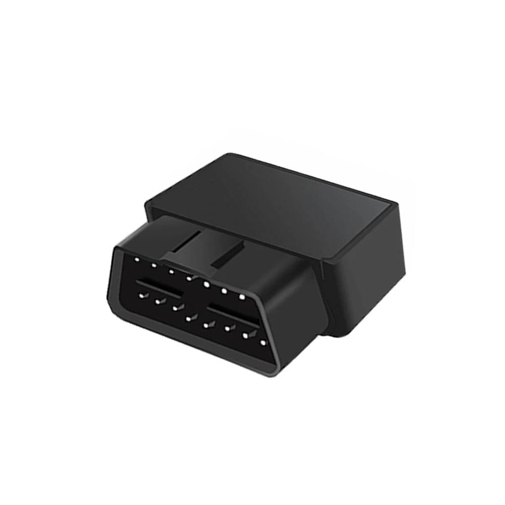 Мини 16Pin OBD/OBD2 GSM Автомобильный GPS трекер gprs LBS/GPS позиционный отслеживающий локатор