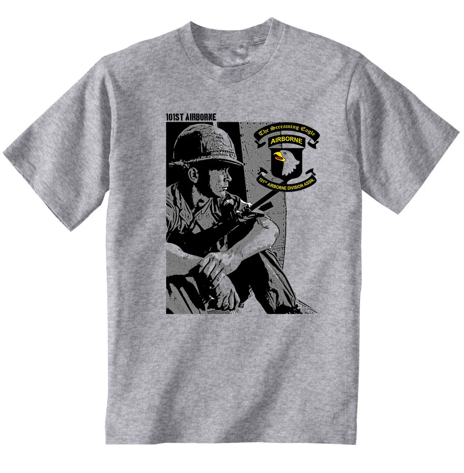 2019 101St США Airborne-Новая графическая серая Футболка-s-m-l-xl-xxl толстовки | Мужская