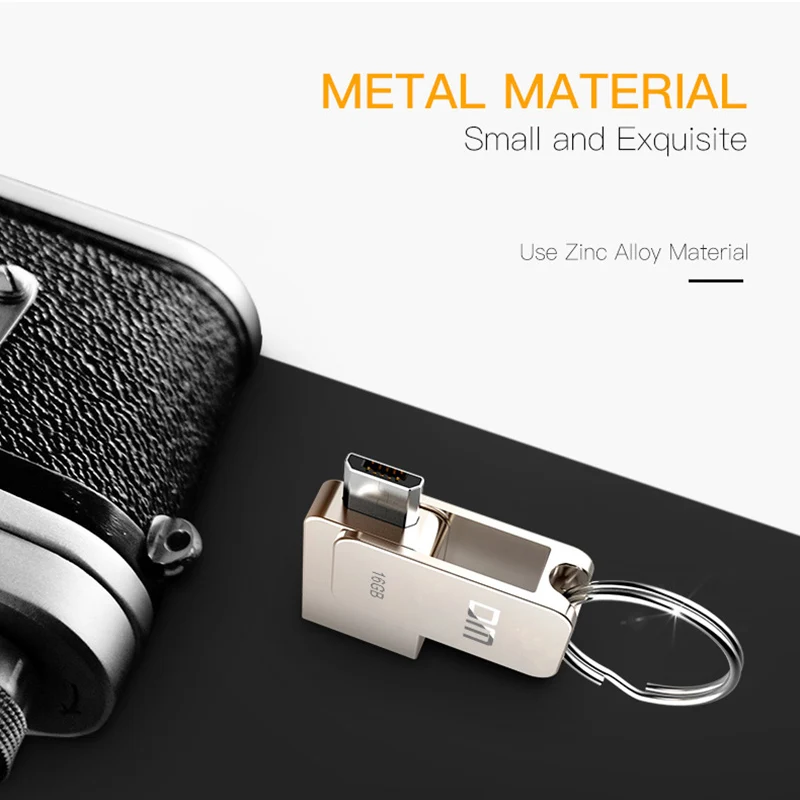 USB флэш-накопитель DM PD020 Micro OTG 64 32 ГБ Флэшка 16 Гб для Xiaomi Note 5 Redmi Plus 4X карта памяти