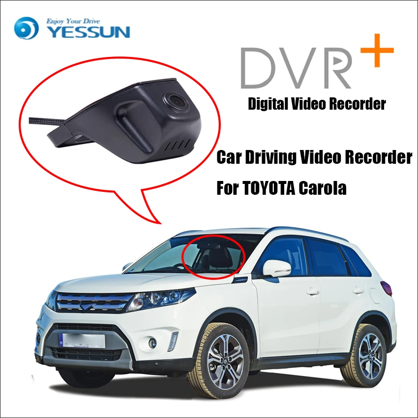 YESSUN HD 1080P не обратная парковочная камера Автомобильный видеорегистратор