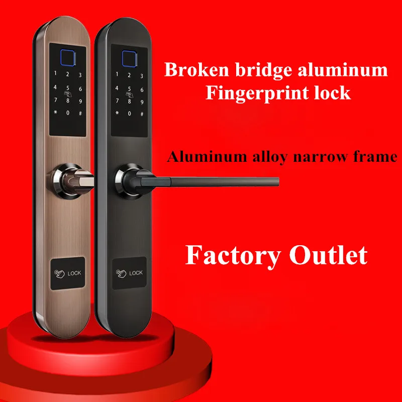 Цифровой Дверной замок отпечатков пальцев/Пароль/ключ/карта 4 в 1 блокировка