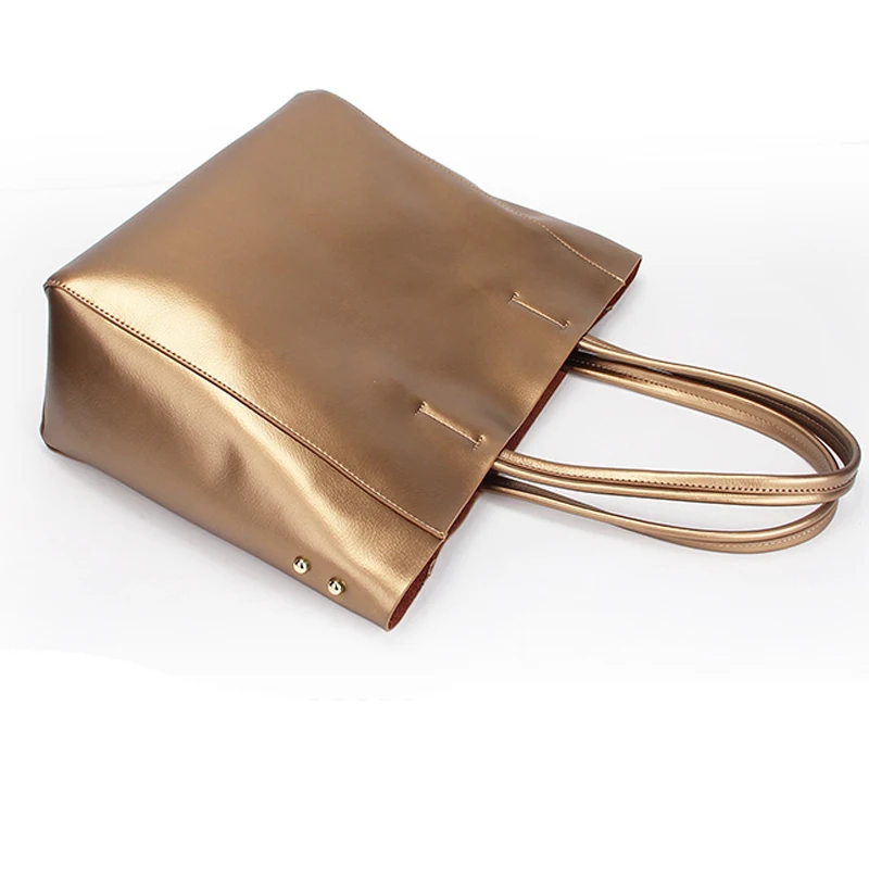 2019 new leather handbags simple fashion large capacity mother bag shoulder female cowhide | Багаж и сумки