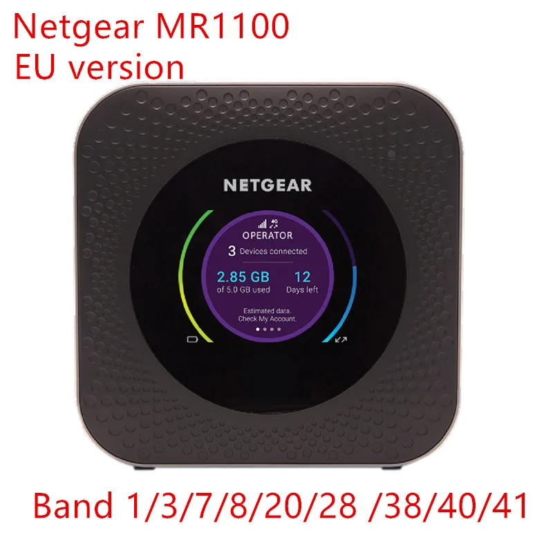 Разблокированный Мобильный маршрутизатор Netgear Nighthawk M1 MR1100 CAT16 4GX Gigabit LTE band 28 Версия