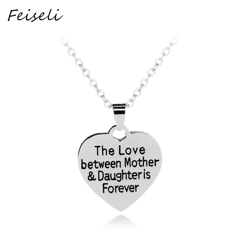 Женский кулон в форме сердца Feiseli модное ювелирное изделие металлический шарм