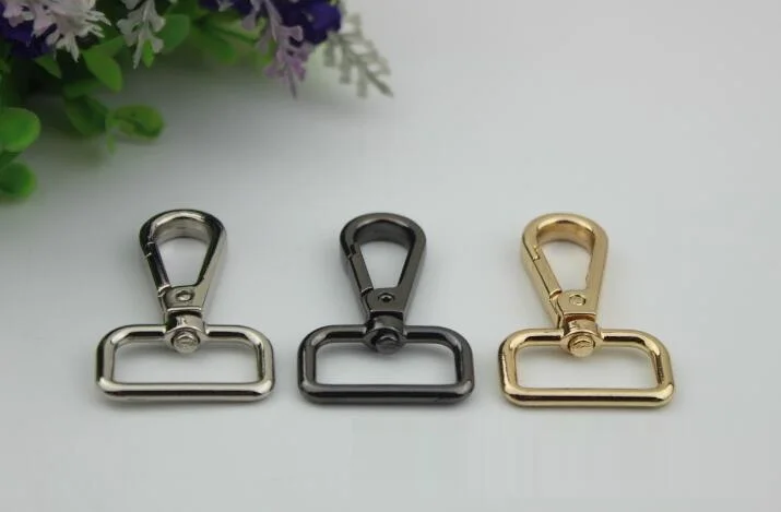 20pcs/lot Man Women Bags Accessories lugguage Bag strap belt Hook Keychain metal big size lobster hook buckle for bag | Багаж и сумки