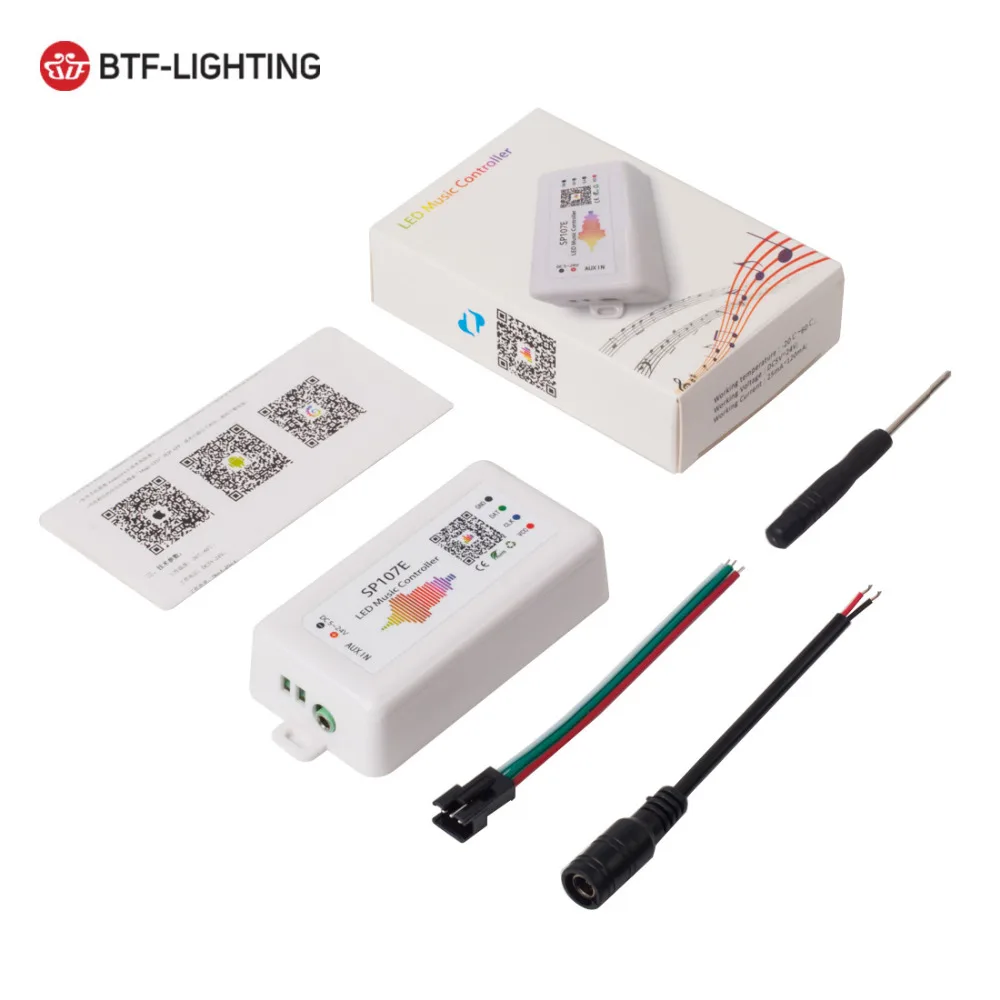 SP107E светодиодный контроллер WI FI Bluetooth пикселей IC SPI музыкой с помощью мобильного