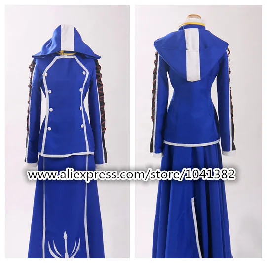 

New cos Arrival Fate/Prototype Saber Cosplay Costume customized any size