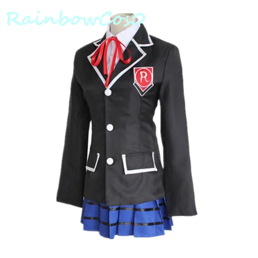 RainbowCos0 костюм для косплея Дата живой Tokisaki Куруми кошмар Униформа платье аниме