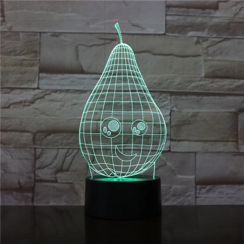 С медведем из мультфильма 3D светильник светодиодный ночной Светильник USB