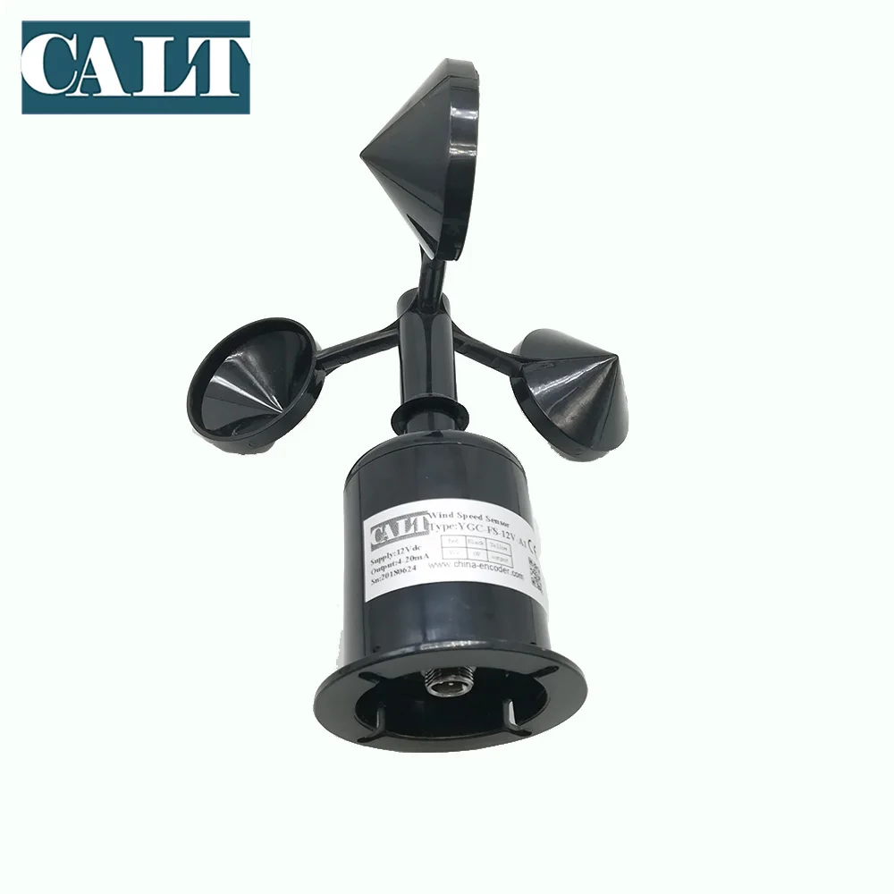 CALT три 3 чашки anemometer5v 9 30V dc Аналоговый сигнал 0 5V 10V 4 20mA Выходная Метеостанция