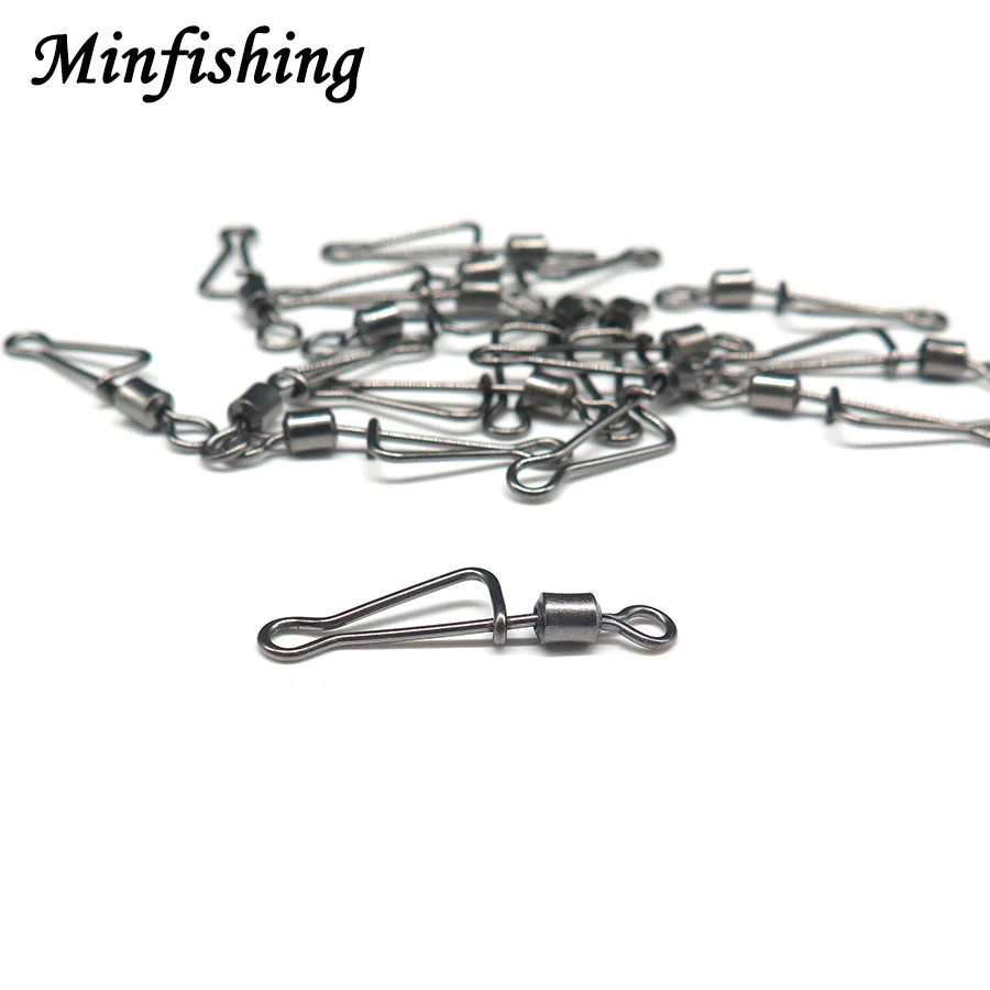 Minfishing 50 шт. Rolling поворотный с итальянской оснастки приспособления для рыбалки Рыбалка поворотный Accessorries