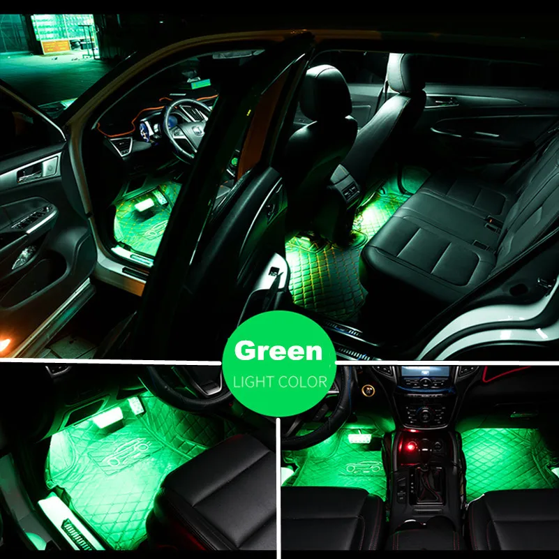 Цветная(RGB) Светодиодные ленты светильник интерьера автомобиля светильник для Защитные чехлы для сидений, сшитые специально для Toyota Corolla Avensis Yaris Rav4 Auris Hilux Prius Camry Celica C-HR Ipsum Verso