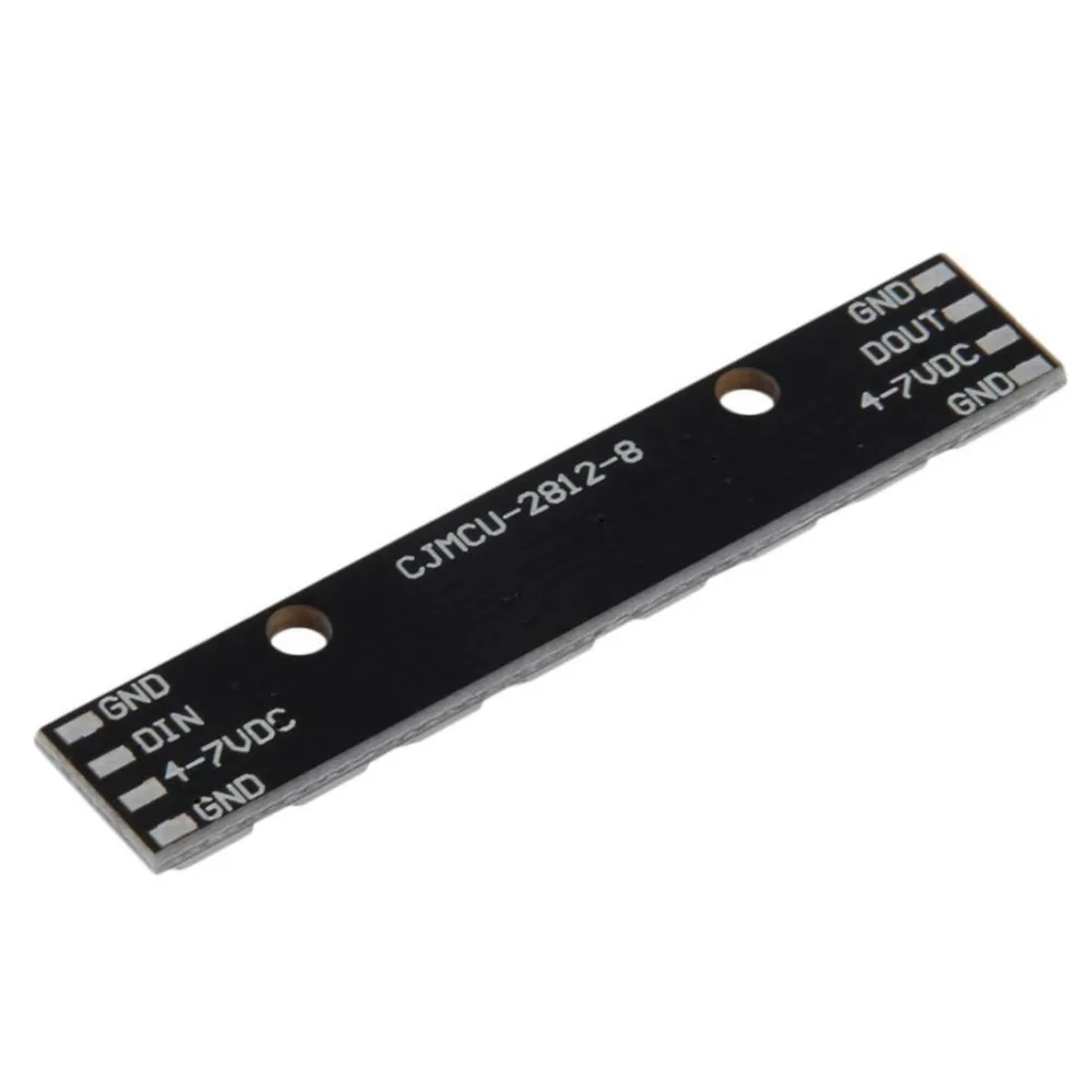 8 ws2812 5050 RGB светодио дный цепи управления и поделиться только источник питания |