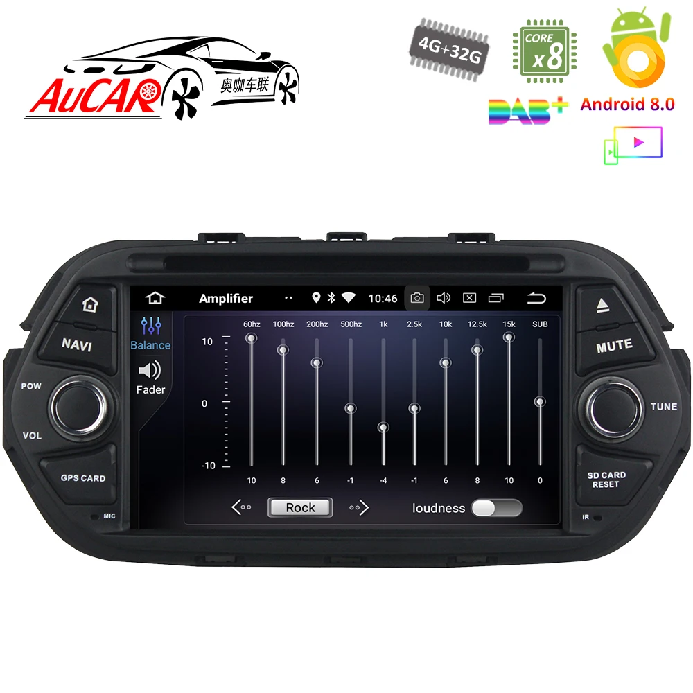 Android 8 0 автомобильный dvd плеер для Fiat Tipo Egea 2016 2017 Автомобильный GPS Мультимедийная
