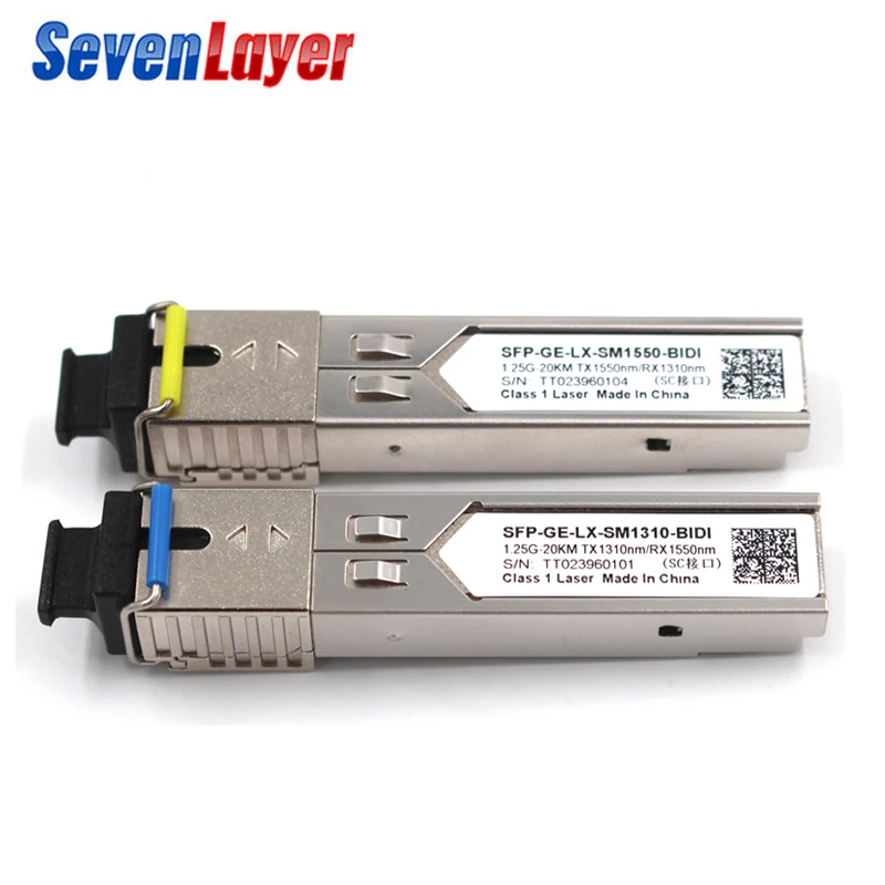1,25G SC BiDi 5 пар SFP модуль 1310nm/1550nm WDM переключатель совместимый SFP модуль приемопередатчика с переключателем с функцией DDM
