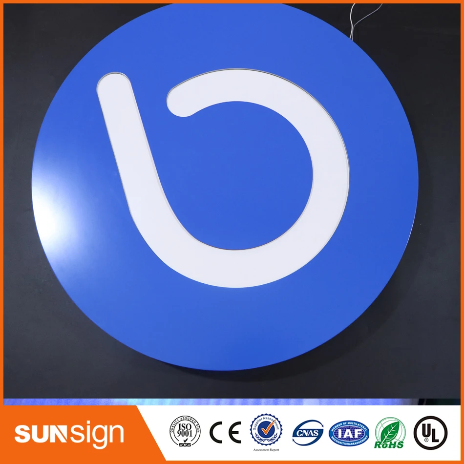 Световые вывески светодиодный светильник коробка букв вывесок для клиентов из