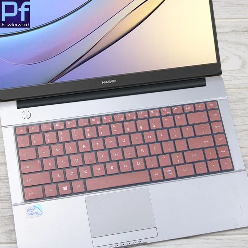 Силиконовая клавиатура для ноутбука матовый чехол-книжка для huawei Коврики книга D 15,6 ''MRC-W50 PMRC-W60 PL-W19 PL-W29 15,6 дюймов протектор