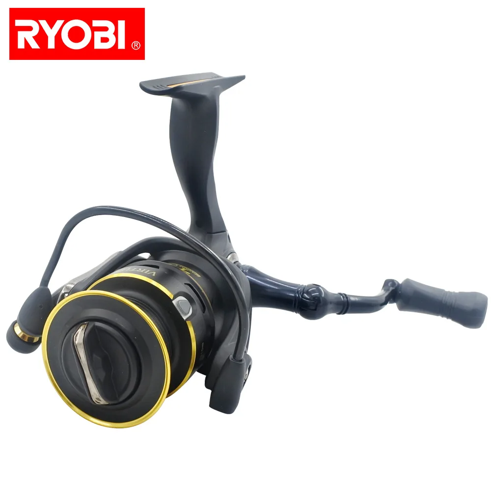 RYOBI оригинальная Рыболовная катушка VIRTUS спиннинговая 4 + 1 подшипники 5 0: 1/5. 1:1