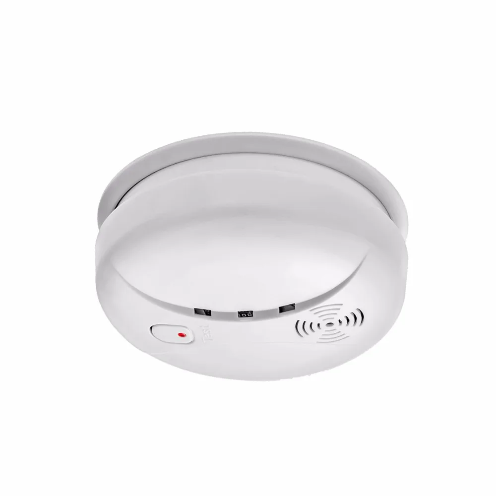 Smarsecur 433 МГц беспроводной дым/пожарный детектор для Touch панель клавиатуры Wi Fi GSM охранных Голос охранной сигнализации