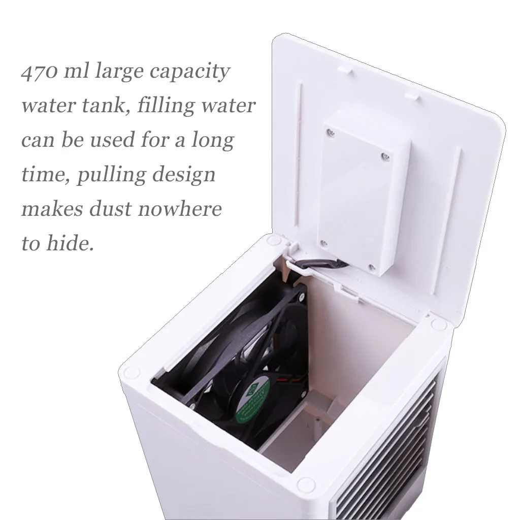 Умный настольный USB вентилятор для кондиционера мини кулер портативная