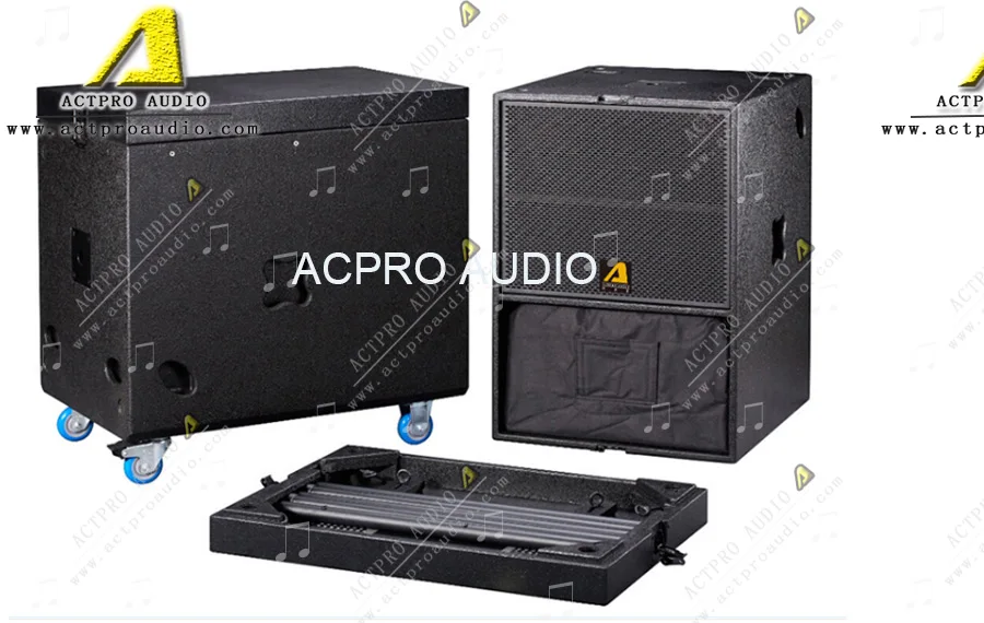 ACTPRO аудио Мощность линия массив динамик Профессиональный DJ звук активный полный диапазон громкоговоритель крышка бас