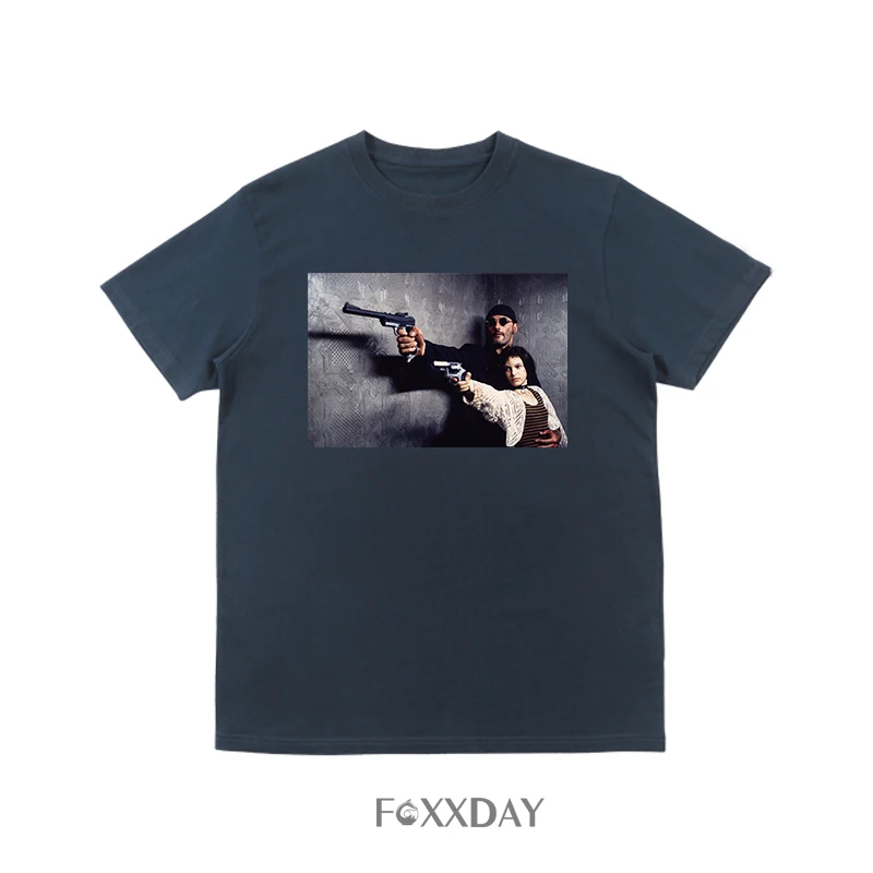 Футболка для мужчин и женщин Leon Teach Matilda Shoot Top Tees футболка в стиле хип хоп рок