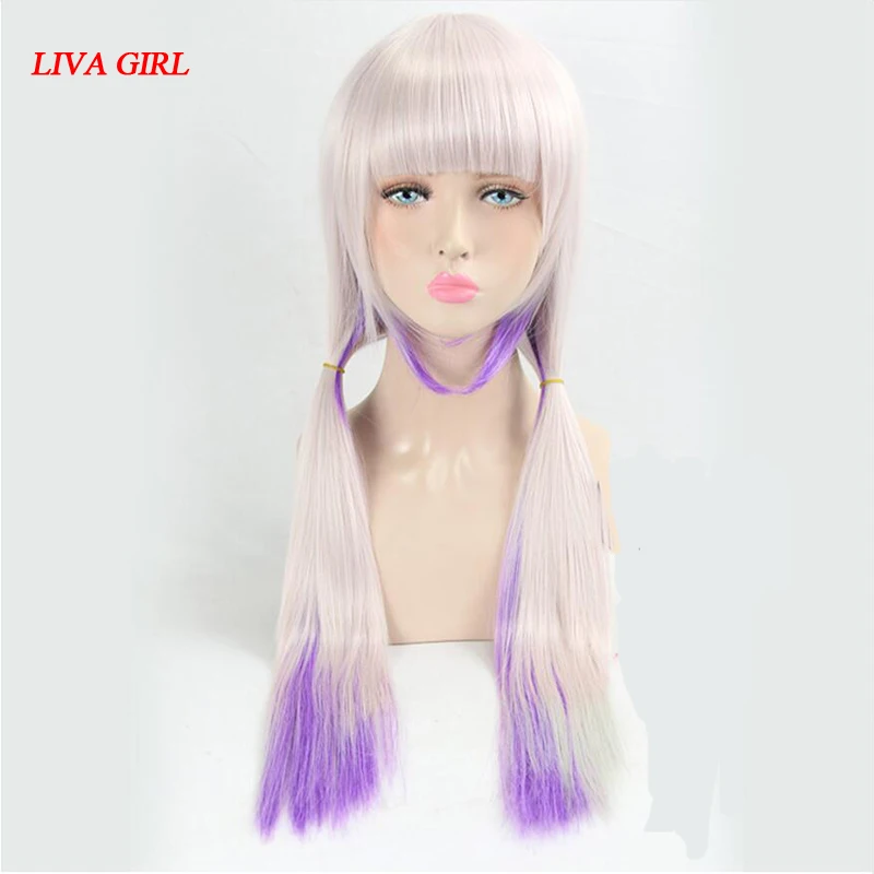

Парик LIVA GIRL Miss Kobayashi's Dragon Maid, парик для косплея каньны Камуи, костюм для косплея, парики для женщин и взрослых, парики для Хэллоуина, аниме, игра, волосы
