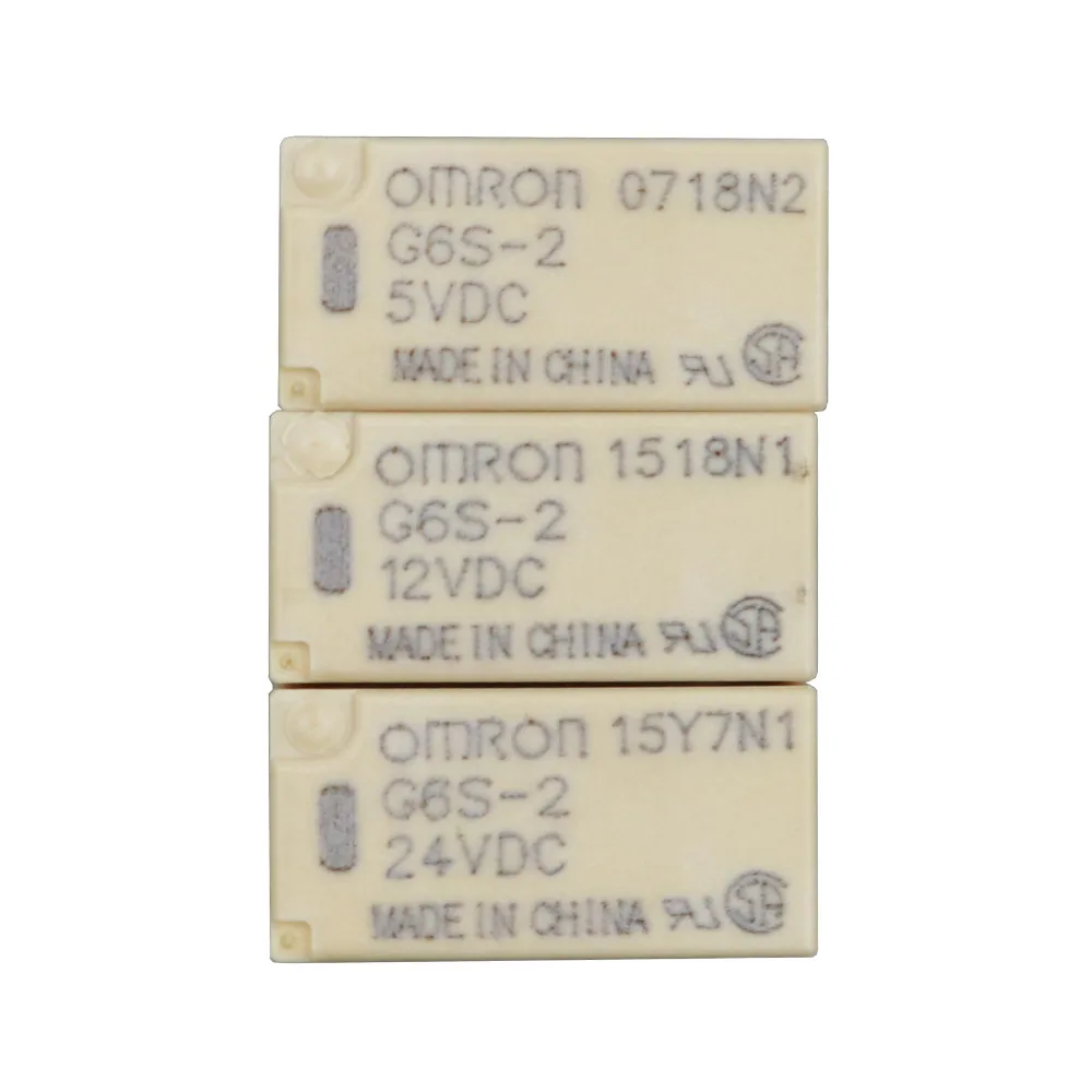 5 шт. реле Omron В 12 24 DPDT 8Pin DIP 2 полюсное А сигнальные нагрузки односторонний