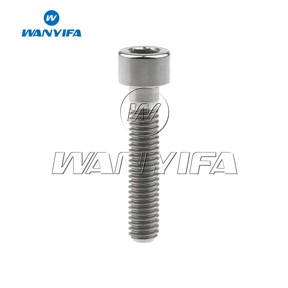 Титановый &quotWanyifa&quot болты M6x 10 15 16 18 20 25 30 35 40 45 50 55 60 65 мм шестигранные с