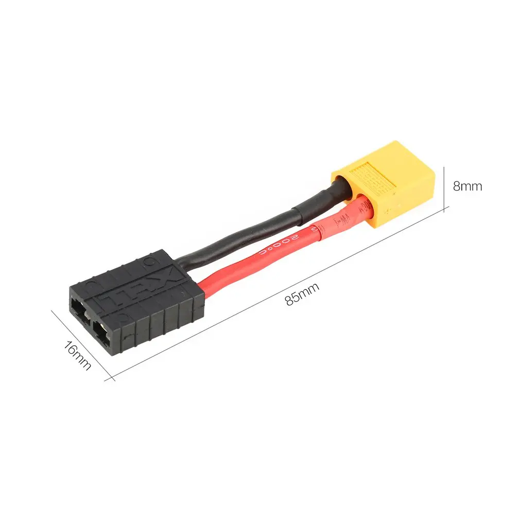 

3cm Male XT60 Connector to Female TRX FOR Traxxas Plug Adapter Cable for RC Battery Converter Remote Control Toys Accessories