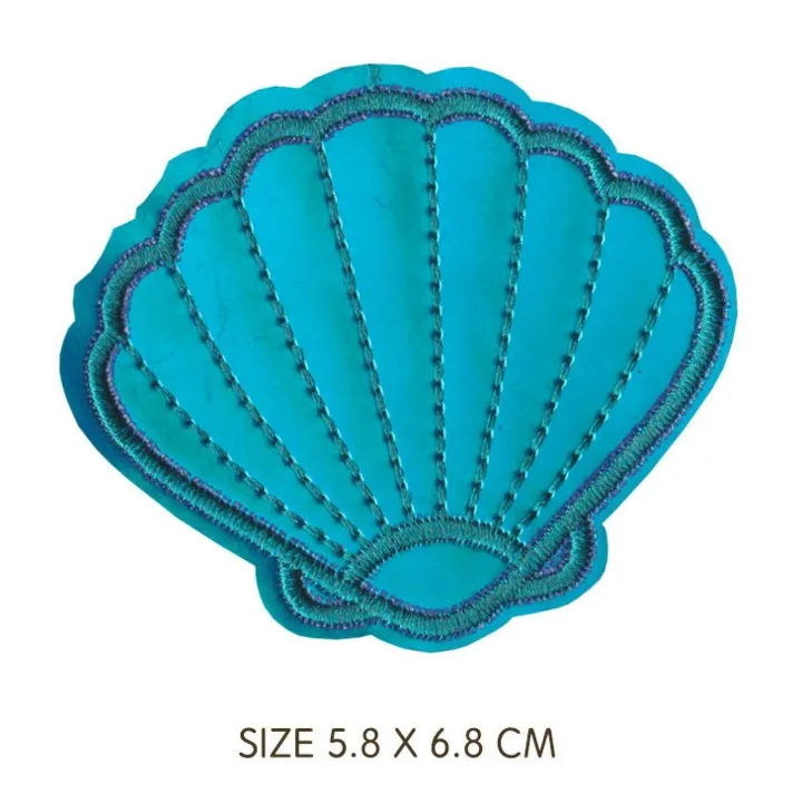 9 цветов вышивка русалка кальмар патчи для одежды сделай сам наклейки