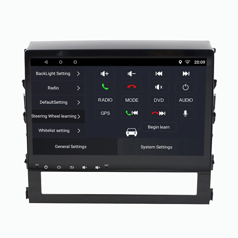 10 2 дюймов Android 7.0.0 GPS навигация для Toyota Land Cruiser LC200 2015 2016 с сенсорным экраном авто