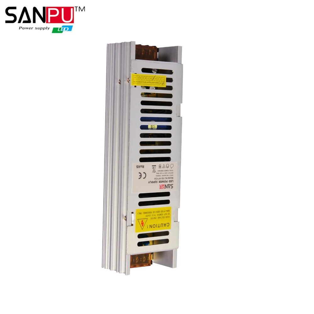 Светодиодный источник питания SANPU SMPS 24 В, 150 Вт, 6 А, драйвер переключения постоянного напряжения 110 В, 120 В, трансформатор для освещения переме... (art.: 7803743e4) - 7803743e4