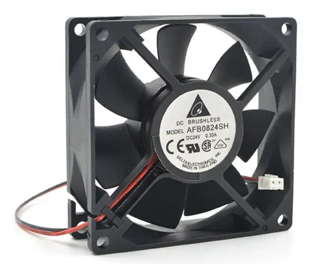 Оригинальный AFB0824SH 8025 0.33A 8 см 24V большой ветер скорость измерения двойной мяч