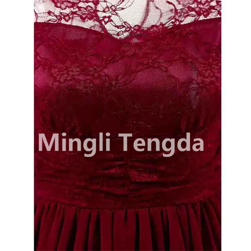 Mingli Tengda фиолетовое шифоновое платье для матери невесты кружевное элегантное
