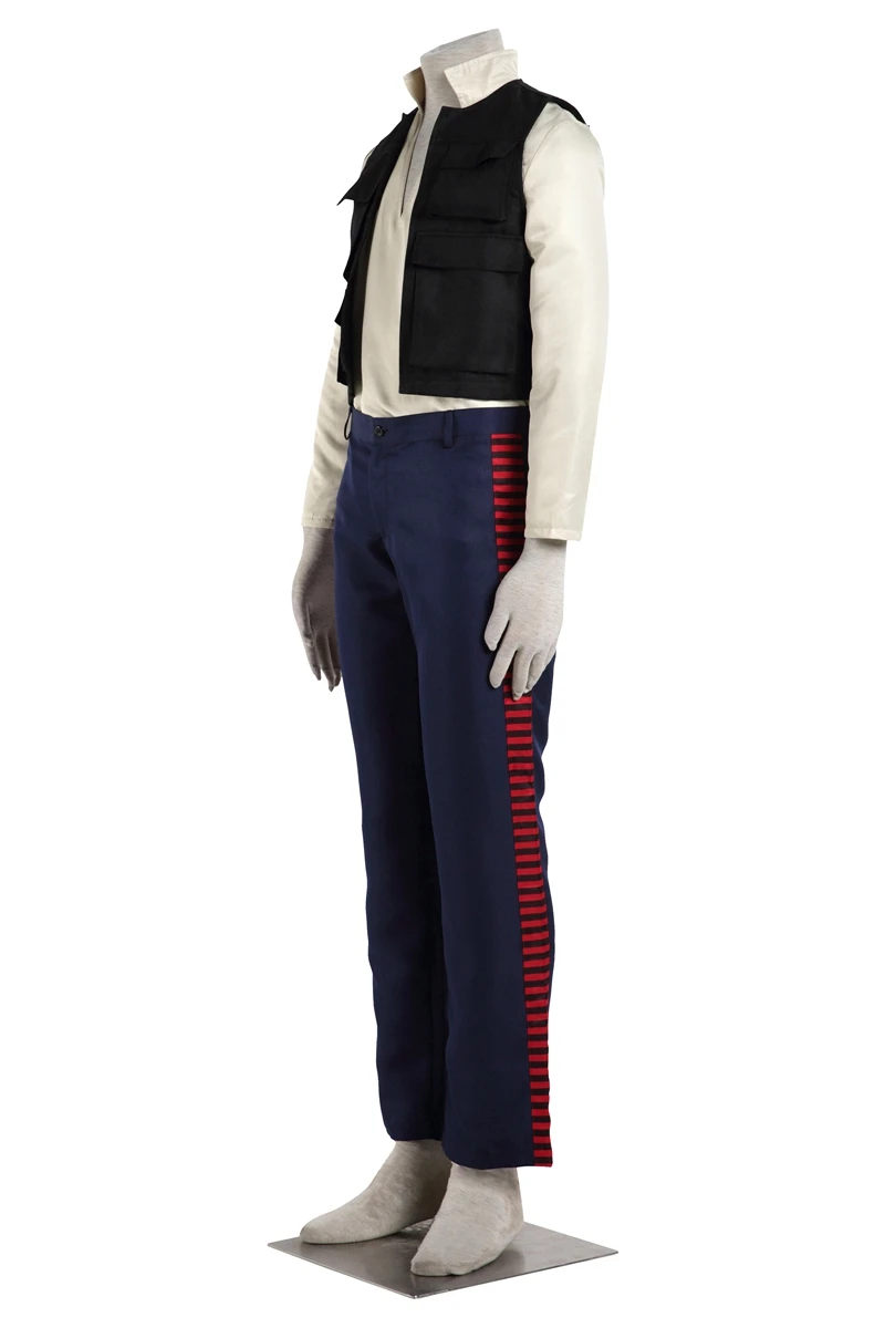 Костюм для косплея из фильма Звездные войны|han solo costume|adult halloween costumeshalloween costume for men |