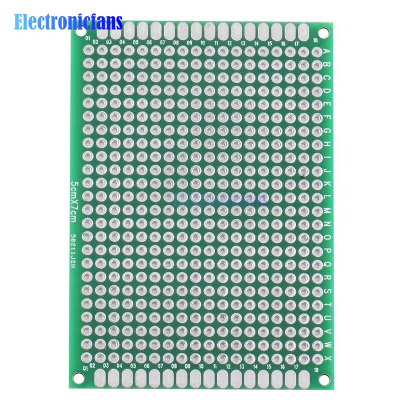 2 шт. двусторонняя универсальная печатная плата 5x7 см|board board|board pcbboard prototype |