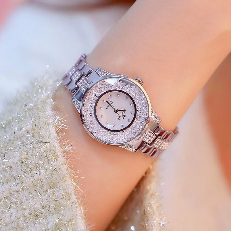 Женские кварцевые часы с алмазным циферблатом 35 мм|Женские часы-браслеты| |