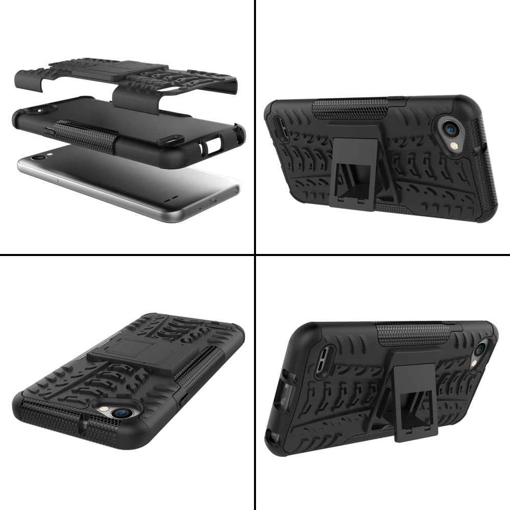 Nutbro TPU + PC сверхпрочный защитный чехол для LG Q6 Plus противоударный Q6a G6 mini