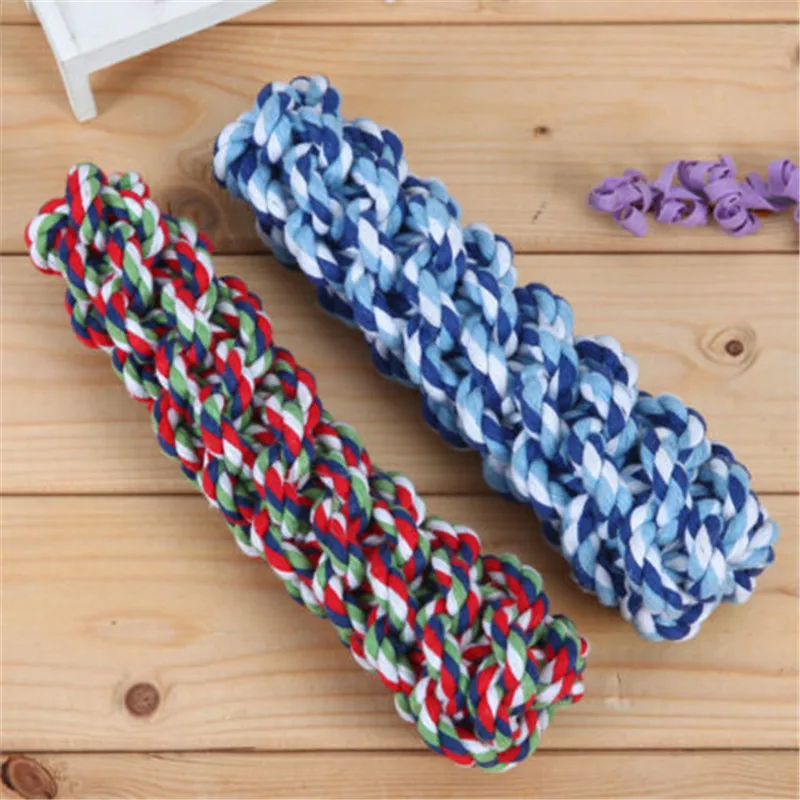 Pet Supply Dog Toys Dogs Chew Teeth Clean Outdoor Traning Fun Playing 2018 Donut/Corn Pattern Rope Toy For Large Small Cat | Дом и сад