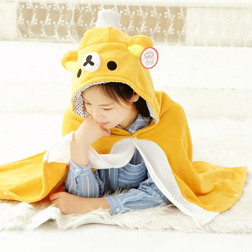 150 см динозавр PIKACHU накидка ленивый одеяло, мультфильм Кумамон Ститч плюшевое игрушечное одеяло, косплей плащ одеяло, подарок на день рождения - Цвет: 4